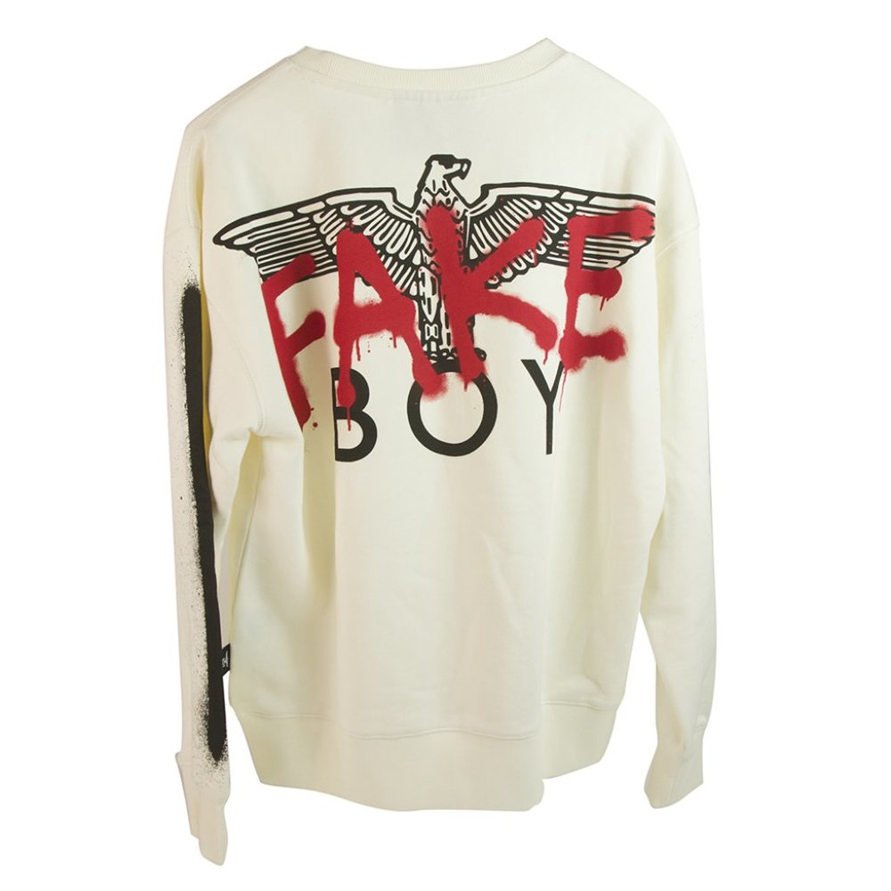 BOY London off white Spray paint Sweatshirt